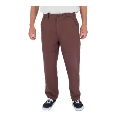 Hurley INDUSTRY RELAXED PANT Hnědá