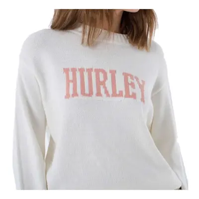 Hurley HYGGE CREW KNIT Bílá