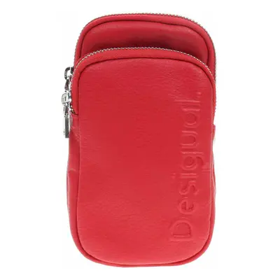 Desigual dámská crossbody na mobil 24WAYP27 red Červená