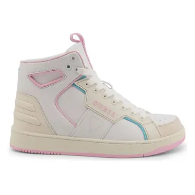 Guess basqet fl7bsq lea12 white/pink Bílá