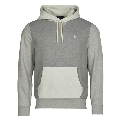 Polo Ralph Lauren SWEATSHIRT CAPUCHE EN MOLLETON COLOBLOCK Šedá