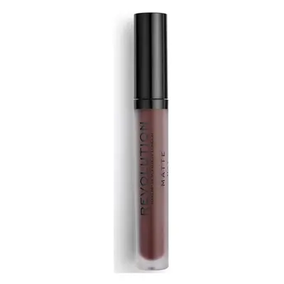 Makeup Revolution Matte Lip Gloss - 148 Plum Fialová