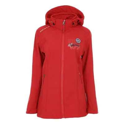 Vent Du Cap Blouson softshell femme AMIRAL Červená