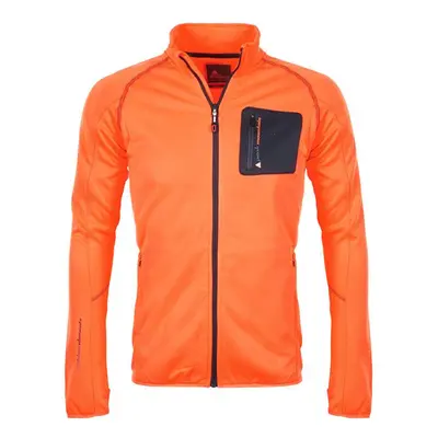 Peak Mountain Blouson polarshell homme CEMANO Oranžová