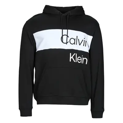 Calvin Klein Jeans INSTITUTIONAL BLOCKING HOODIE Černá