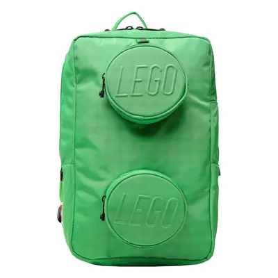 Lego Brick 1x2 Backpack Zelená