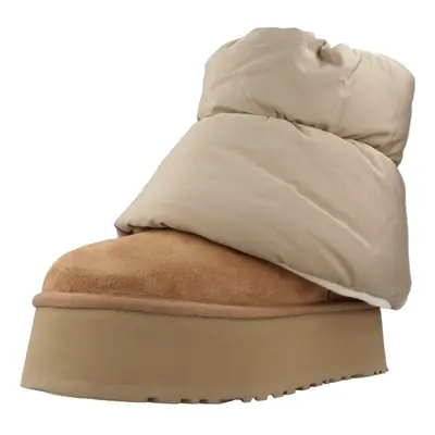 UGG W CLASSIC MINI DIPPER PUFF Hnědá