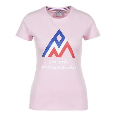 Peak Mountain T-shirt manches courtes femme ACIMES Růžová