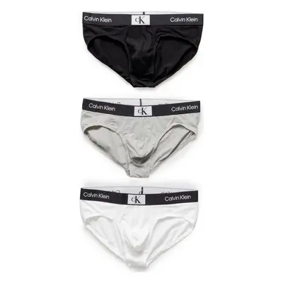 Calvin Klein Jeans HIP BRIEF 3PK 000NB3527A Bílá