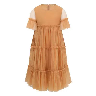 Balou TULLE DRESS Hnědá