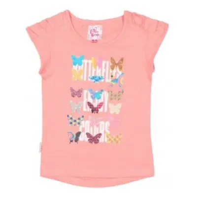 Miss Girly T-shirt manches courtes fille FAYWAY Růžová