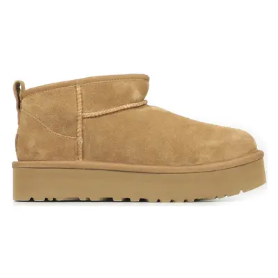 UGG Kid's Classic Ultra Mini Plateform Hnědá