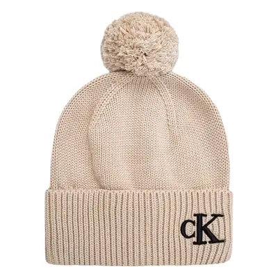 Calvin Klein Jeans SEASONAL POM POM BEANIE K60K612653 Béžová