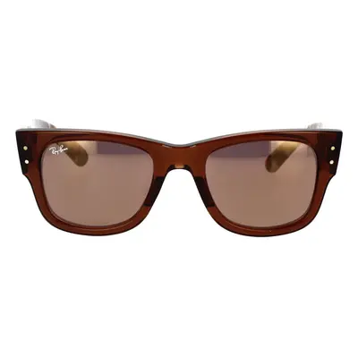 Ray-ban Occhiali da Sole Mega Wayfarer RB0840S 663693 Hnědá