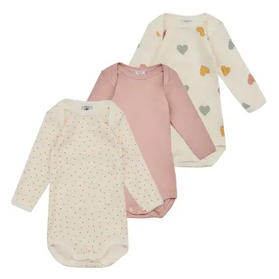 Petit Bateau BODY US ML CUR PACK X3 ruznobarevne