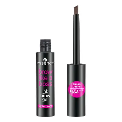 Essence Brow Gel Like a Boss Ink - 03 Dark Brown Hnědá