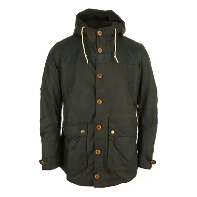 Barbour Ashby Game Parka Wax Jacket Zelená