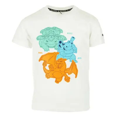 Puma Pokemon Tee Kids Bílá