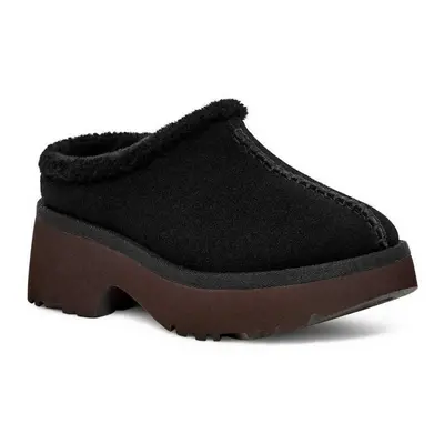 UGG BOTY W NEW HEIGHTS COZY CLOG Černá