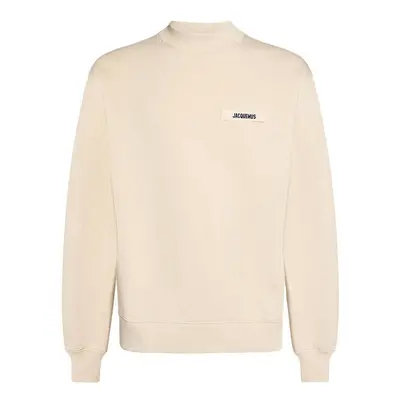 Jacquemus Le sweatshirt Gros Grain Béžová