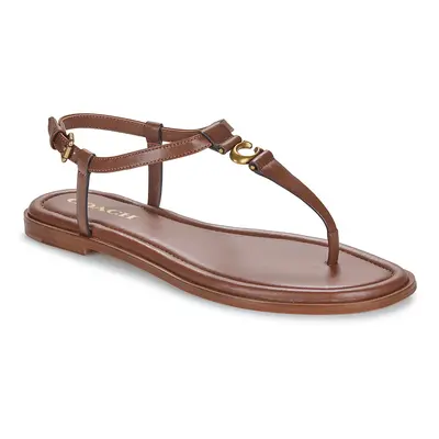 Coach JESSICA LTH SANDAL Hnědá