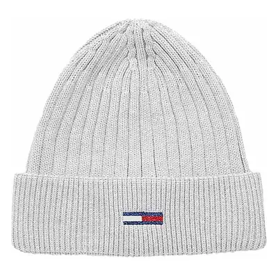 Tommy Hilfiger dámská čepice AW0AW12628 0IM Silver Grey Heather Šedá