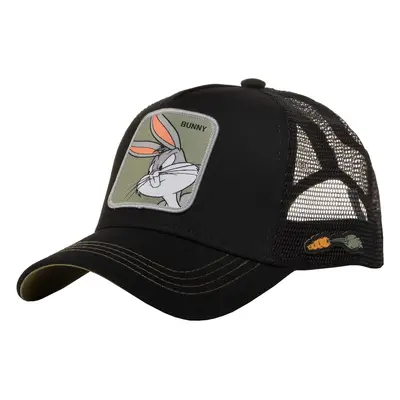 Capslab Bunny Looney Tunes Trucker Cap Černá