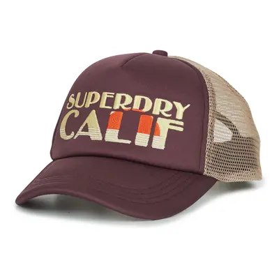 Superdry VINTAGE TRUCKER CAP Hnědá