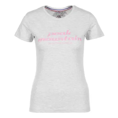 Peak Mountain T-shirt manches courtes femme ACOSMO Šedá