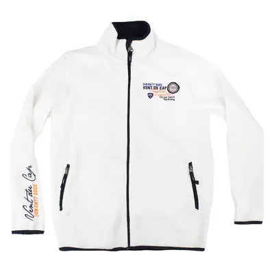 Vent Du Cap Blouson polaire garçon ECOPA Bílá