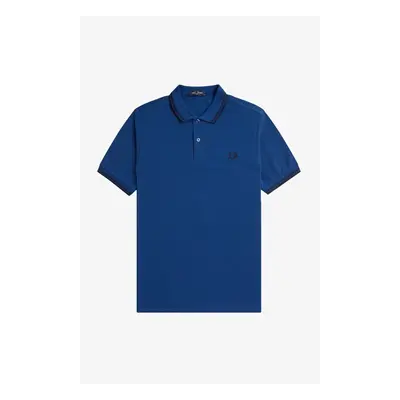 Fred Perry M3600_R84__R84_SHADEDCOBALT-NVY Modrá