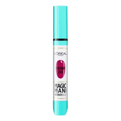 L'oréal Felt Nail Polish Magic Mani Touch-ups Go - 203 Fuchsi Růžová