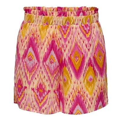 Only Shorts Alma Life Poly - Raspberry Rose Růžová