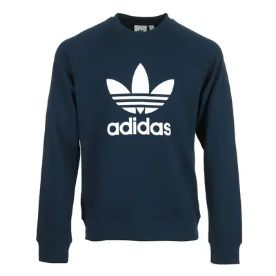 adidas Trefoil Crew Modrá