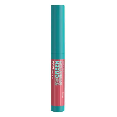 Maybelline New York Balmy Lip Blush Green Edition Lipstick - 09 Lightning Hnědá