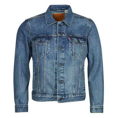 Levis THE TRUCKER JACKET Modrá