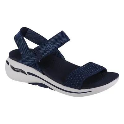 Skechers Go Walk Arch Fit Sandal - Polished Modrá