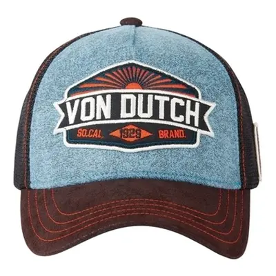 Von Dutch CASQUETTES IMITATION CUIR Modrá