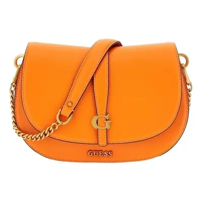 Guess KUBA TRI CMPT FLAP SHLDR BAG Oranžová