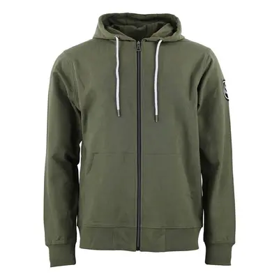 Peak Mountain Sweat zippé à capuche homme CAGE Khaki