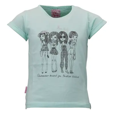 Miss Girly T-shirt fille FRILY Zelená