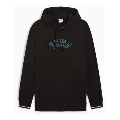 Puma CLASSICS PLAY PARIS HOODIE Černá