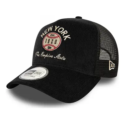 New-Era Cord graphic trucker newera Černá