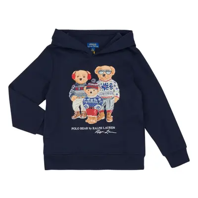 Polo Ralph Lauren PO HOODY-KNIT SHIRTS-SWEATSHIRT Tmavě modrá