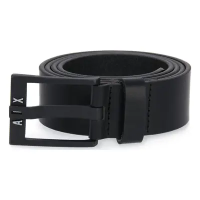 EAX ARMANI 20 TONGUE BELT Černá