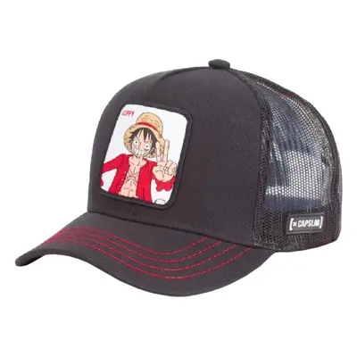 Capslab One Piece Trucker Cap Černá