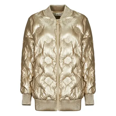 Guess MARIANNE PEONY LONG BOMBER Zlatá