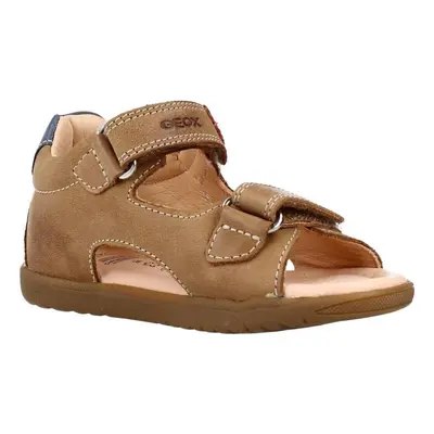 Geox B SANDAL MACCHIA BOY Hnědá