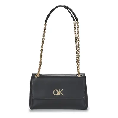 Calvin Klein Jeans RE-LOCK EW CONV CROSSBODY Černá