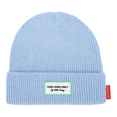 Hello Hossy Pop Dads Beanie - Artic Modrá